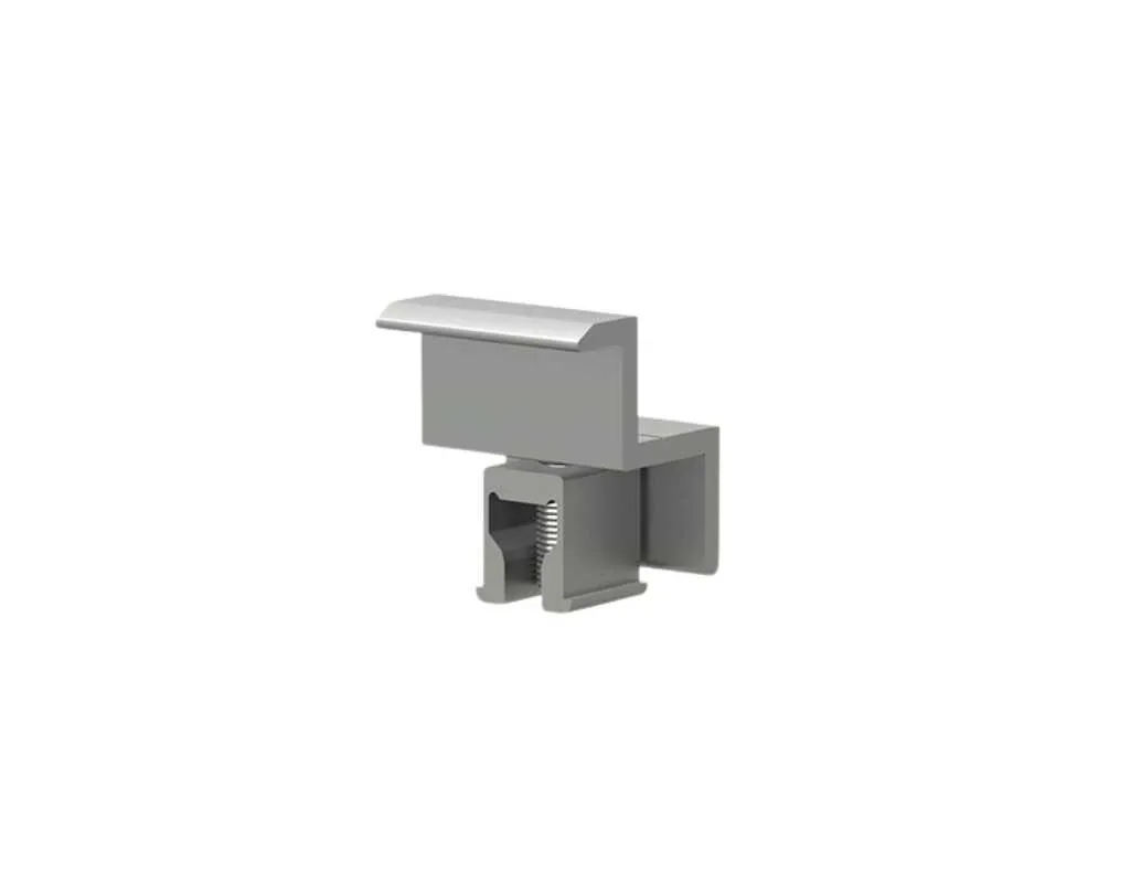 Clenergy PV-ezRack Module End Clamp Omega Series for Frame Height 40mm with M Module Length 50mm