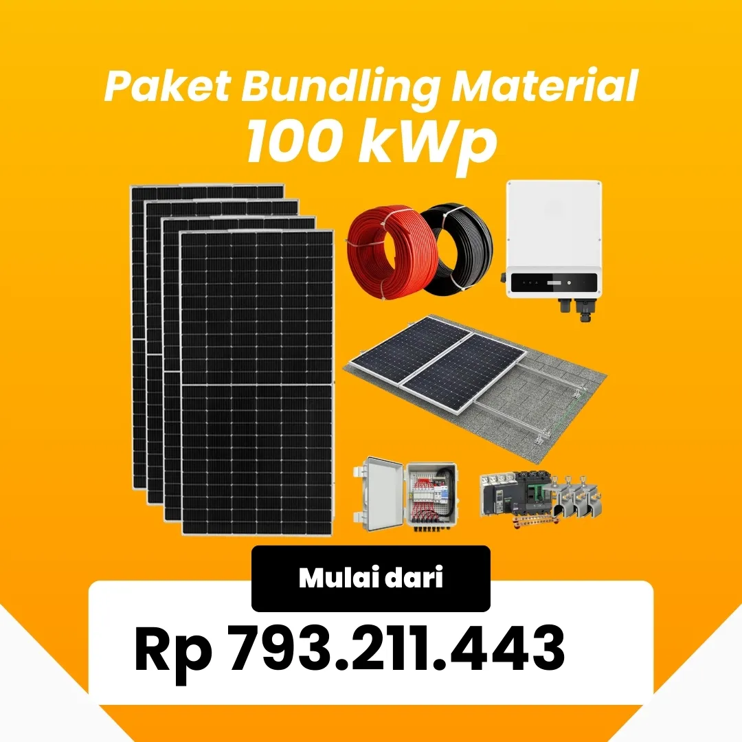 Paket Bundling Material 100 kWp