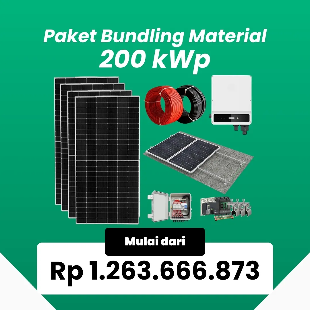 Paket Bundling Material 200 kWp