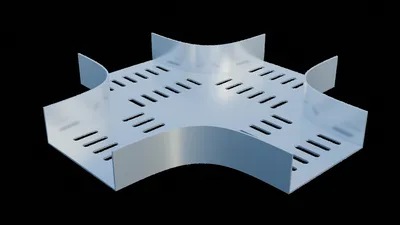 Cable Tray - Generic - UKURAN 600 100, L: 2.4, T: 1.5 mm