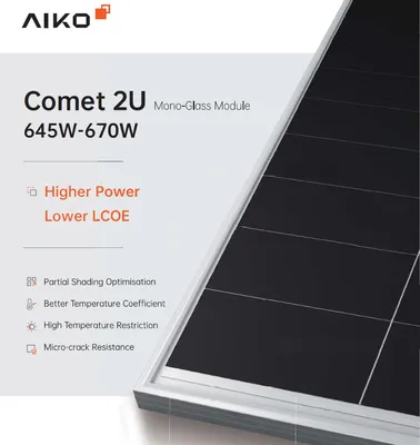 PV Module - Aiko Solar - 16 pcs 6 pcs 10 Batang 10 pcs 12 pcs 30 pcs 20 pcs 20 pcs 200 m 1 Lot