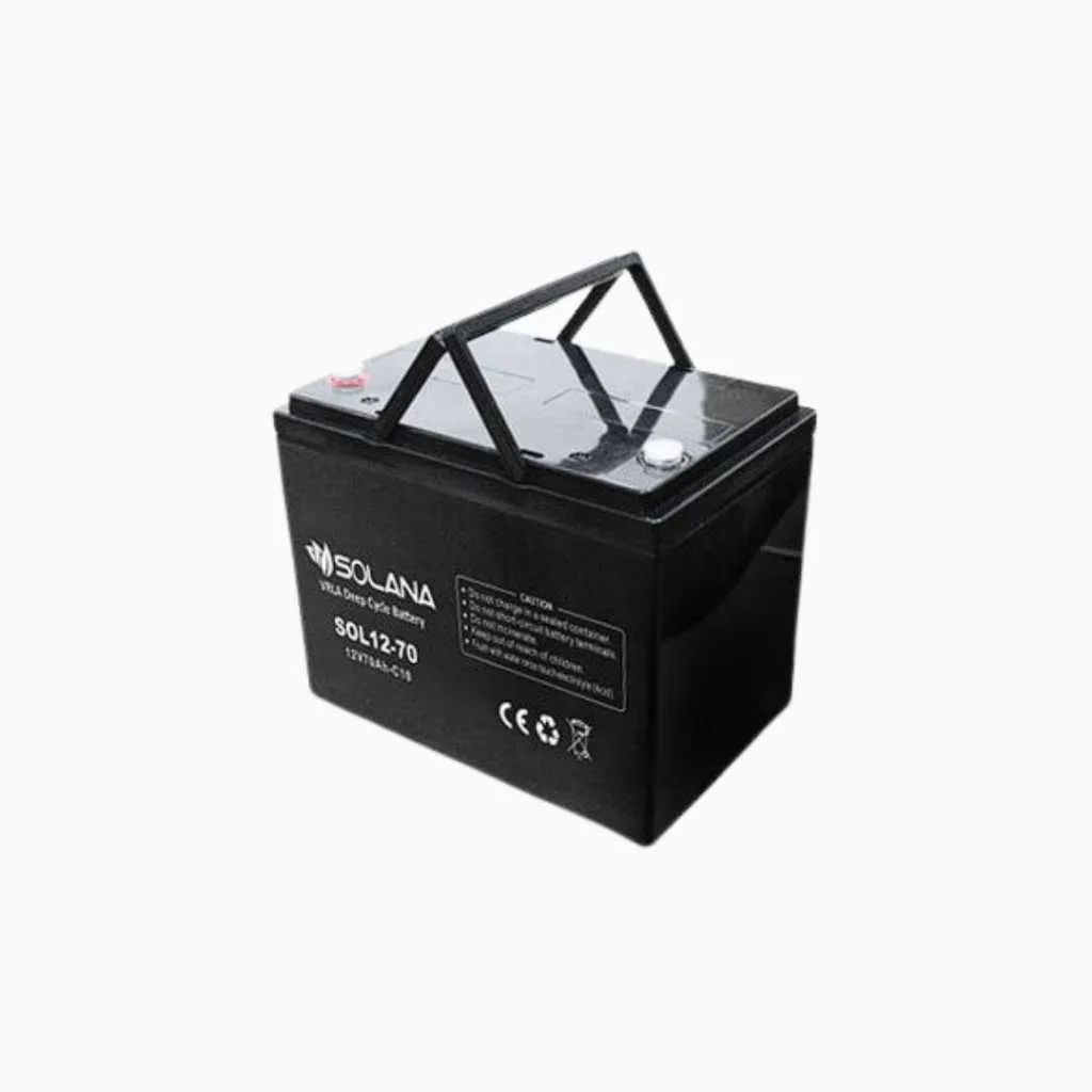 SOLANA - Battery - VRLA - 70AH - 12 Volt