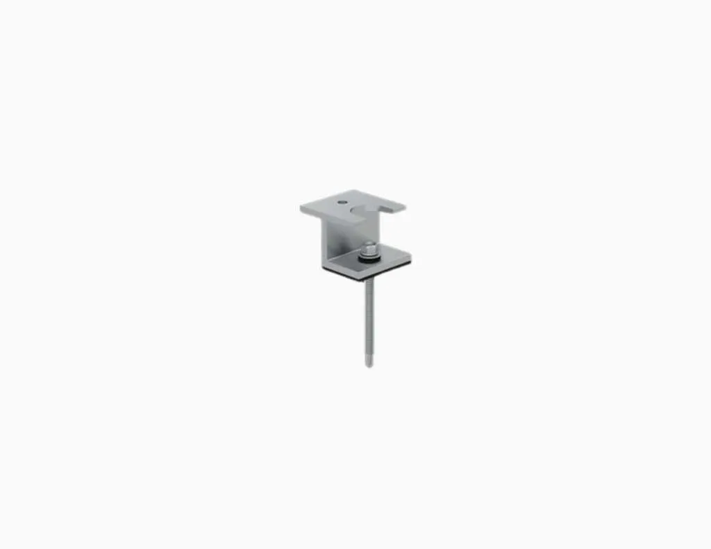 Clenergy PV ezRack SolarRoof Dual Tin Interface